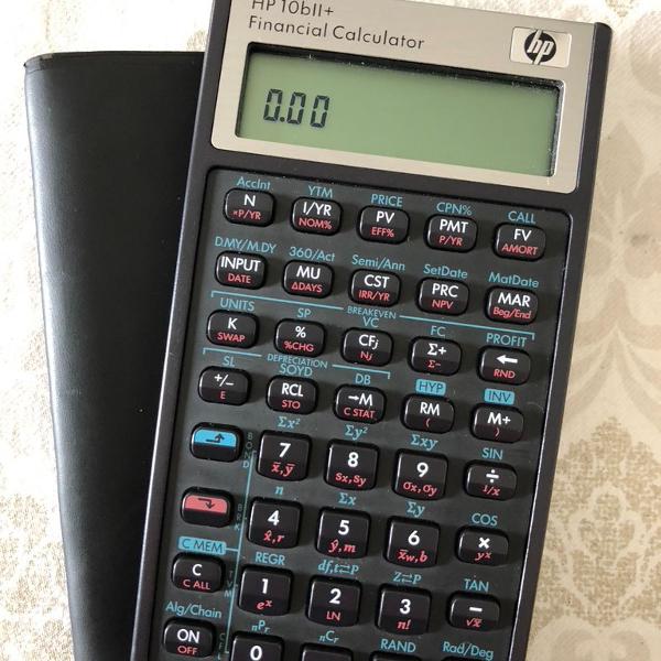 calculadora financeira hp 10bll+