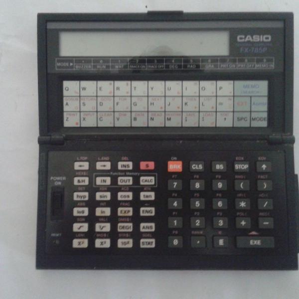 calculadora vintage - casio personal computer fx-785p