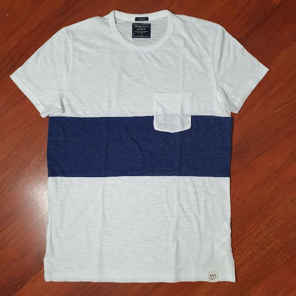 camiseta abercrombie essentials stripe