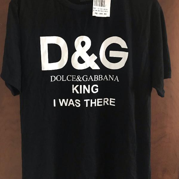 camiseta dolce &amp; gabbana