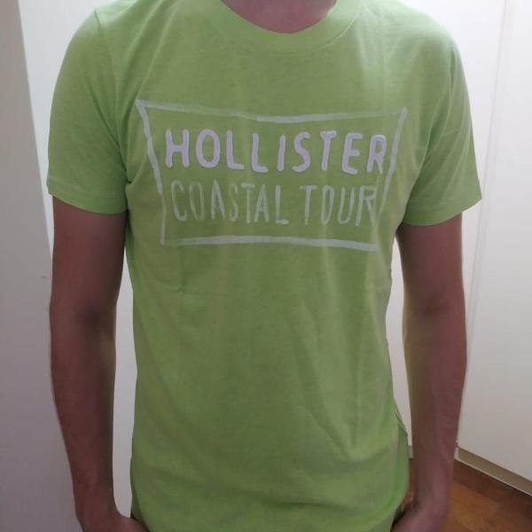 camiseta hollister original masculina