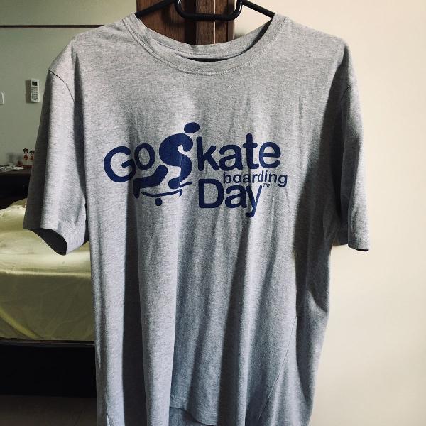 camiseta masculina go skate monx