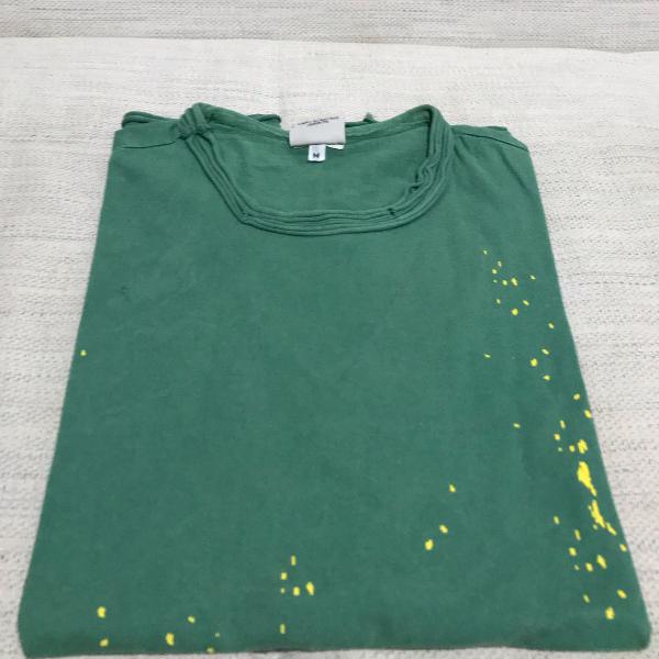 camiseta pura mania verde tamanho m