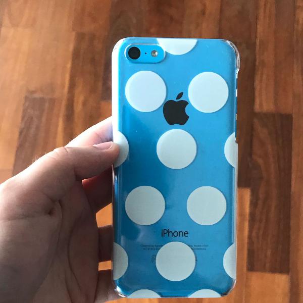 capinha de bolinhas iphone 5c