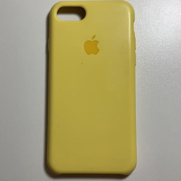 capinha iphone 7 apple amarela