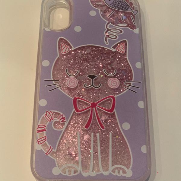 case para iphone x/xs (gatinha)