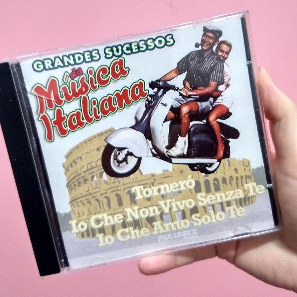 cd grandes sucessos música italiana