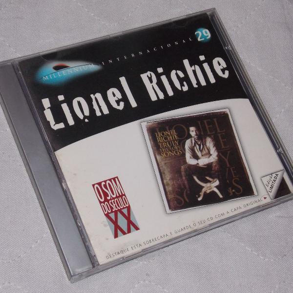 cd lionel richie truly the love songs o som do século xx