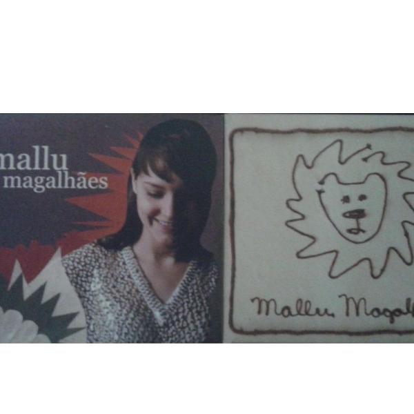cd original mallu magalhães - lote com 2 álbuns - digipack