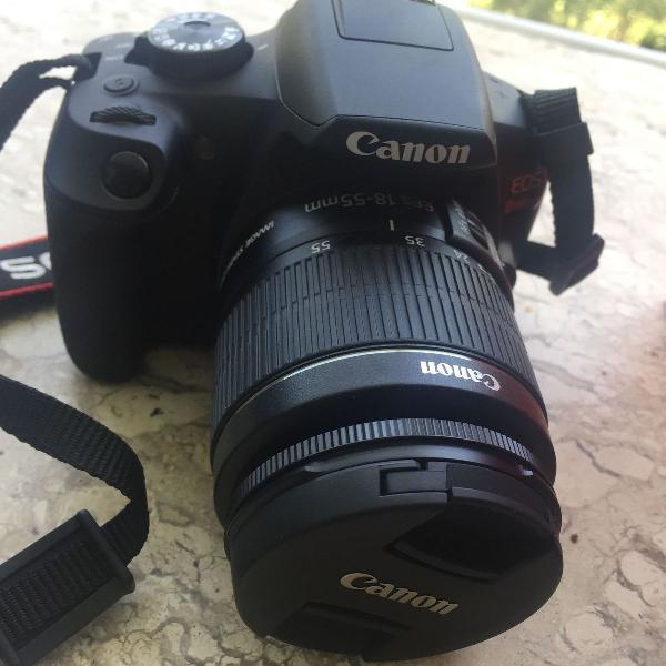 câmera digital canon eos t7 com 18-55mm
