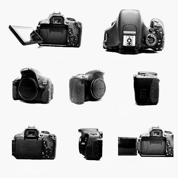 câmera semi profissional eos 600d ( rebel t3i ) - corpo