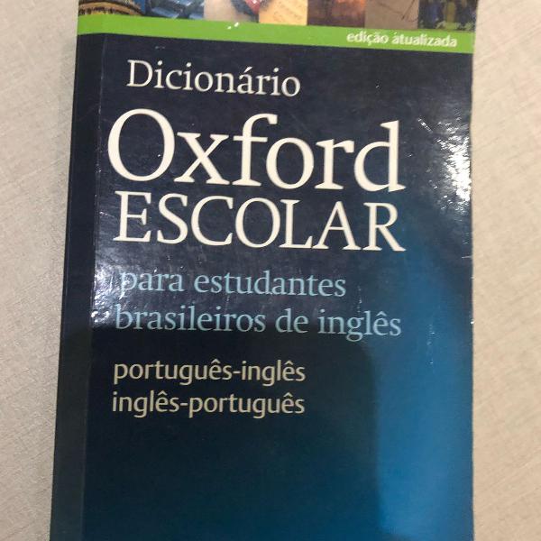 dicionário oxford escolar inglês