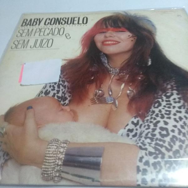 disco de vinil Baby Consuelo , LP Sem pecado e sem juizo