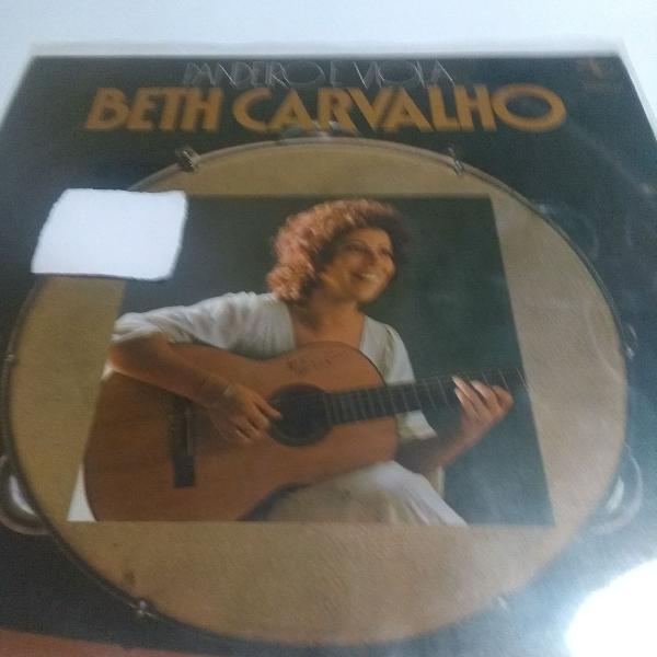 disco de vinil Beth Carvalho LP pandeiro e viola