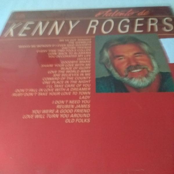 disco de vinil Kenny Rogers, LP o talento de