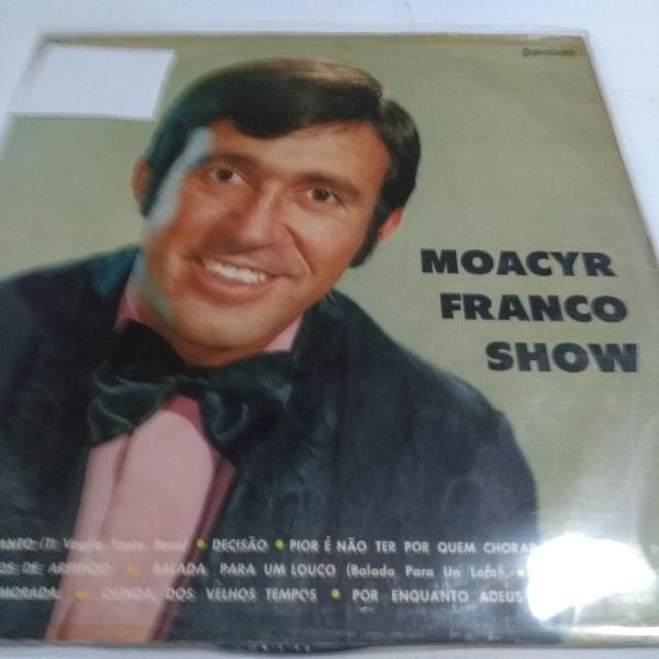 disco de vinil Moacyr Franco, LP show