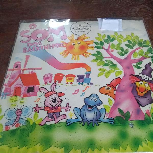 disco de vinil Som dos baixinhos, LP