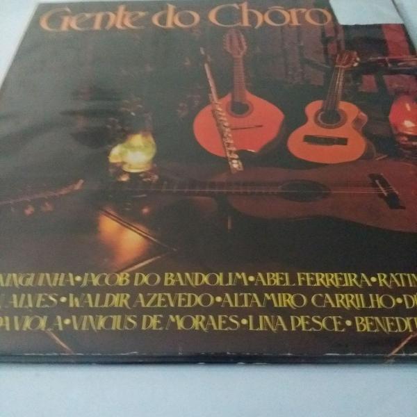 disco de vinil coletania Chôro, LP Gente do Chôro
