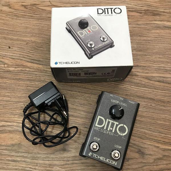ditto - tc.helicon looper pedal vocal effects