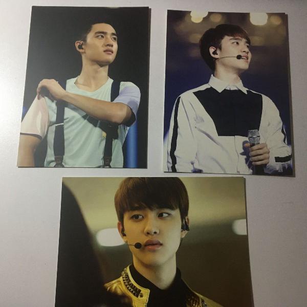 exo d.o - 2015 exo-love concert in dome post card 3 uni