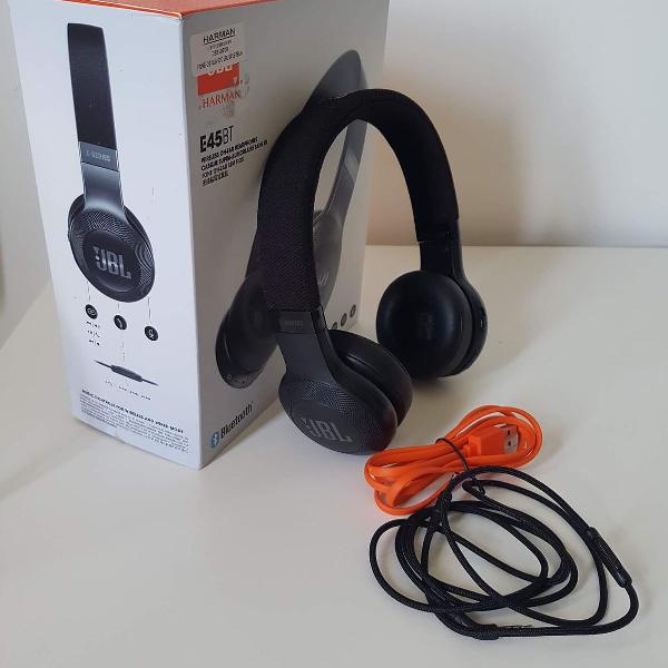 fone de ouvido bluetooth jbl e45bt