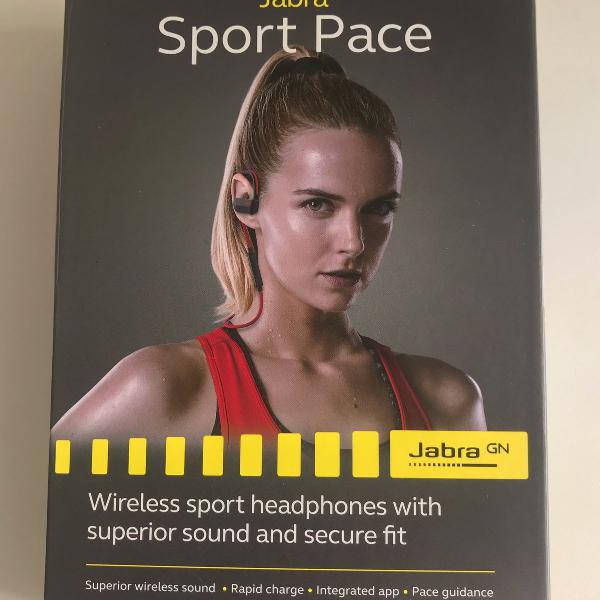 fone sem fio esporte jabra importado