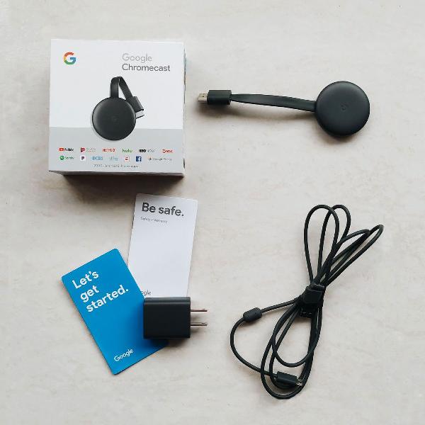 google chromecast 3 - seminovo