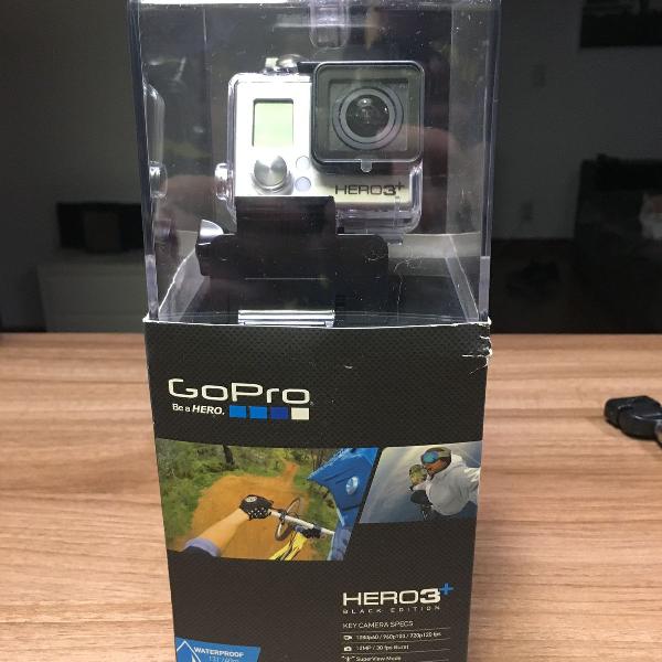 gopro hero3+ black edition sem uso