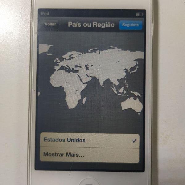 iPod Touch 4 geração, 8gb.