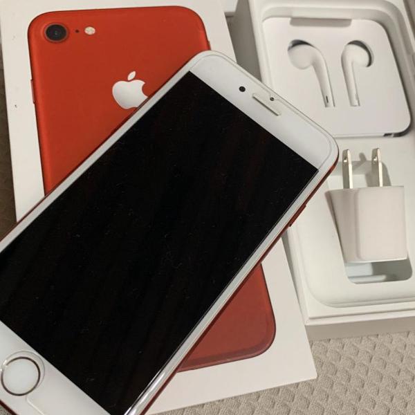 iphone 7 128gb vermelho