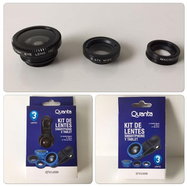 kit 03 lentes smartphone e tablet