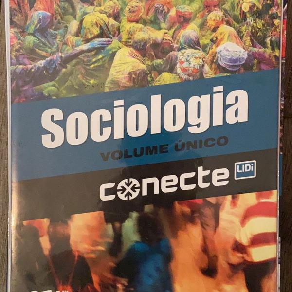 livro sociologia volume único conecte