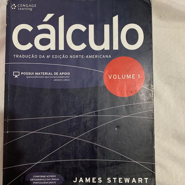 livros cálculo volume 1 e 2 james Stewart