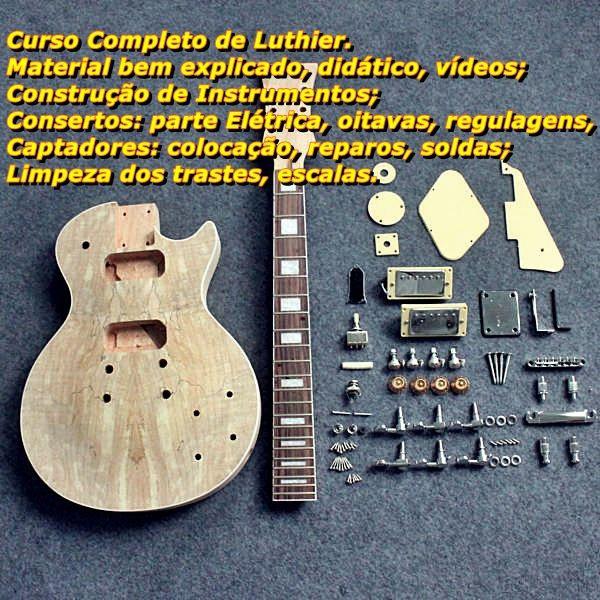 luthier aprenda a fazer manutenções: guitarra, baixo,