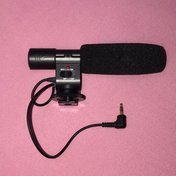 microfone para câmera fotográfica