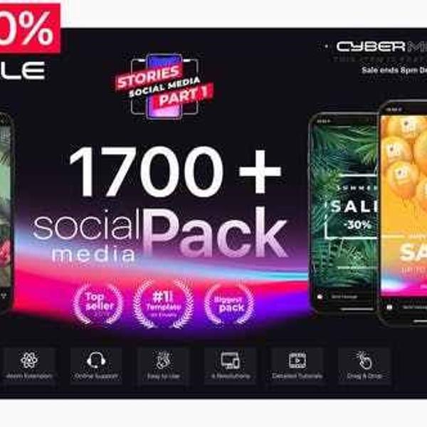 pack social midia after effects 1700+