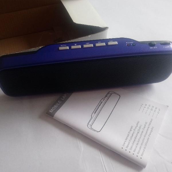rádio portátil roxo