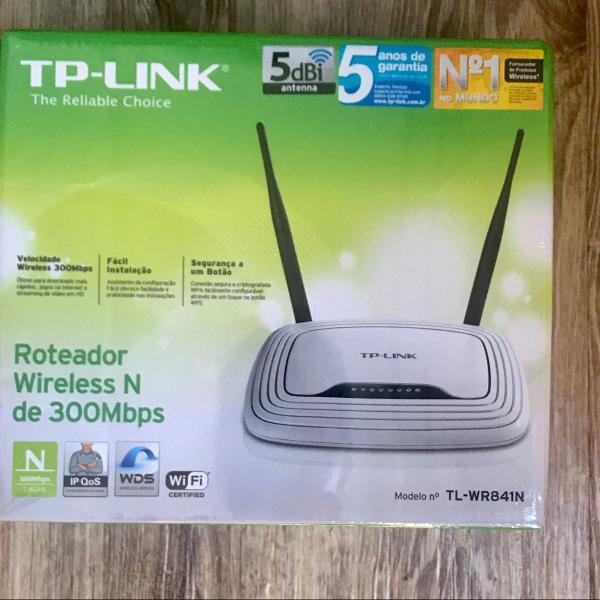 roteador 300mbps wireless n- tl - wr841n