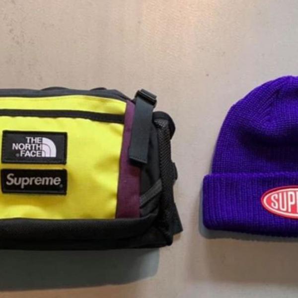 shoulder bag + toca the north face x supreme