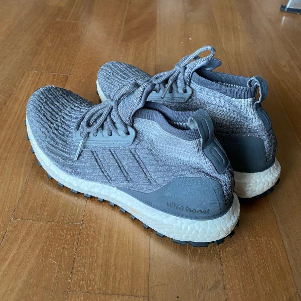 tenis ultra boost adidas cinza