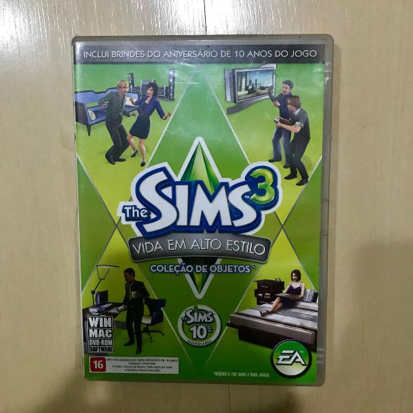 the sims 3 coleção de objetos