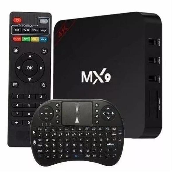 transforme sua tv em smart tvbox mx9 16gb 3ram