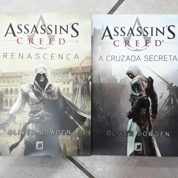 2 livros assassins creed