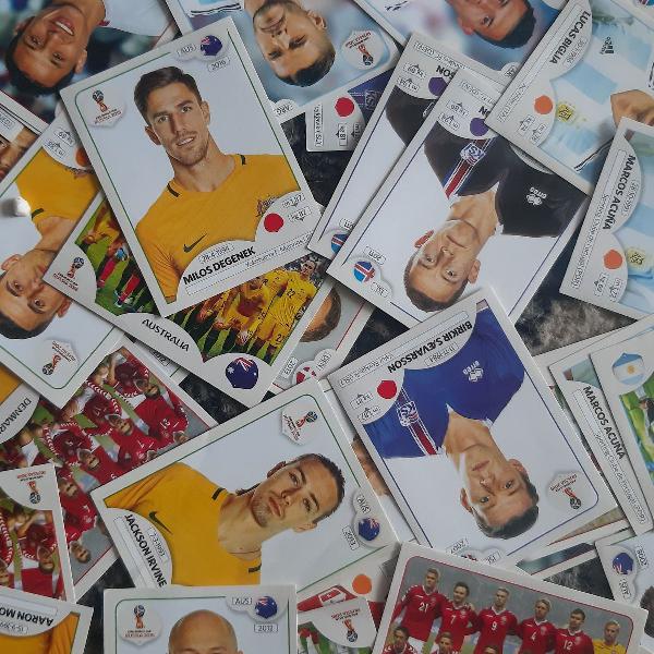 2018 Fifa World Cup Russia - Lote com 43 Figurinhas