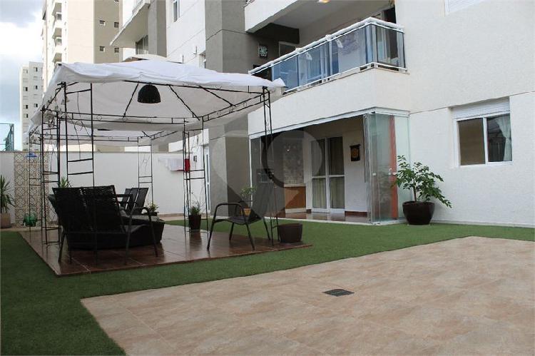 Apartamento Taquaral com 3 quartos e 100m2 de área garden.