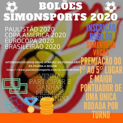 Bolões De Futebol 2020