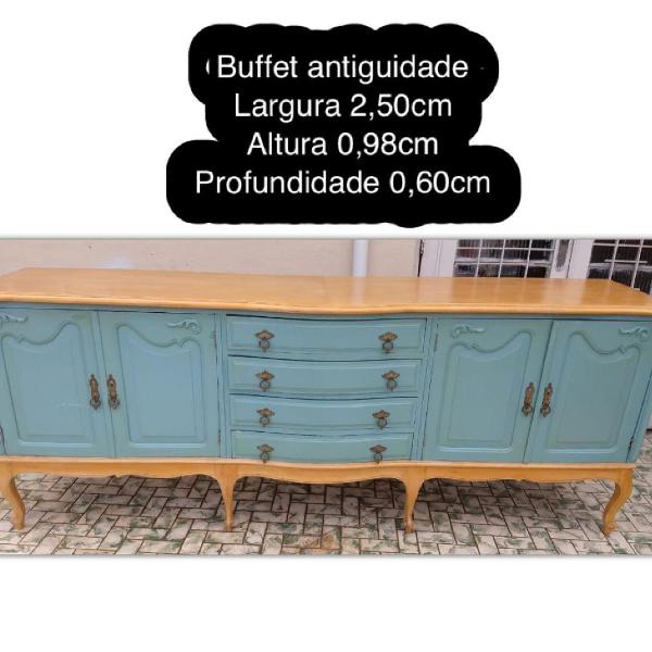 Buffet / Aparador Grande Madeira Maciça (Vintage)