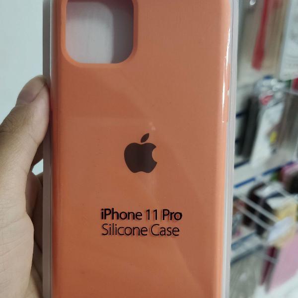 CASE IPHONE 11 PRO LARANJA CLARO