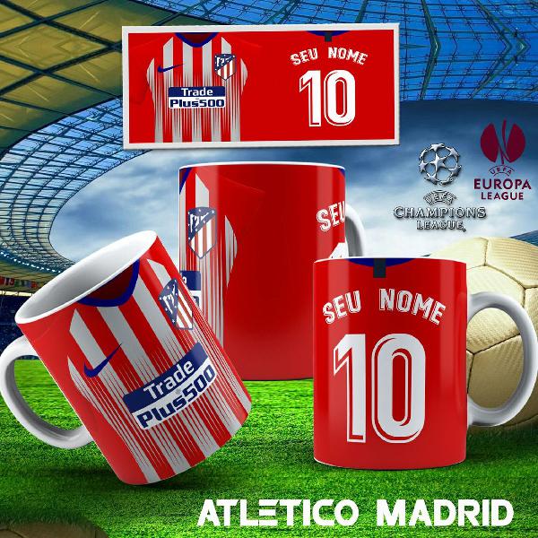 Caneca Personalizada Atlético Madrid