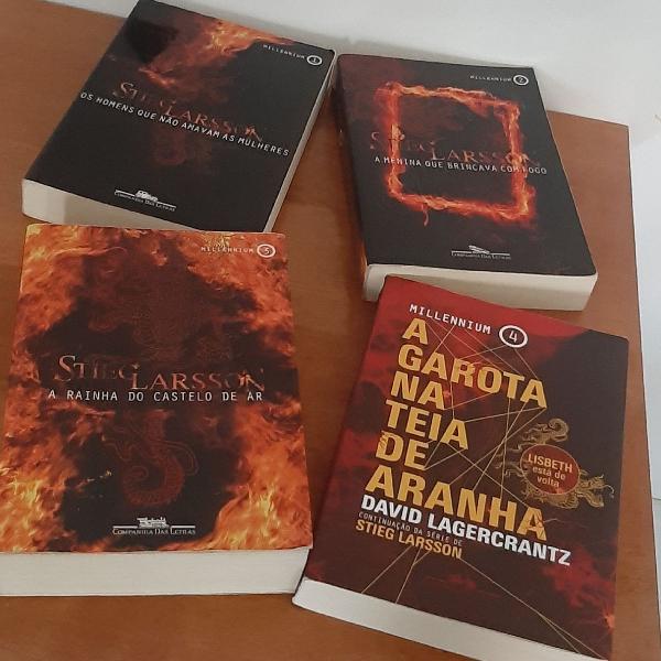 Coleção Millennium 4 livros